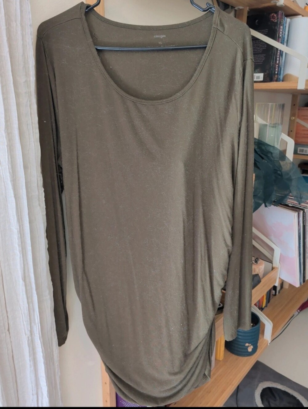 Long Sleeve Maternity Shirt